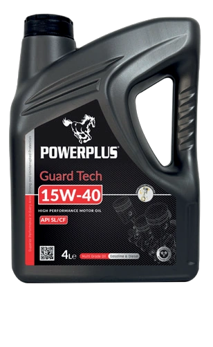 Original PowerPlus MOTOR OIL 15W-40 packaging