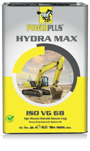Original PowerPlus HYDRAULIC OILS — ISO VG SERIES packaging